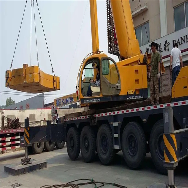 南开乡当地吊车出租|机器吊装|75吨|工厂搬迁服务